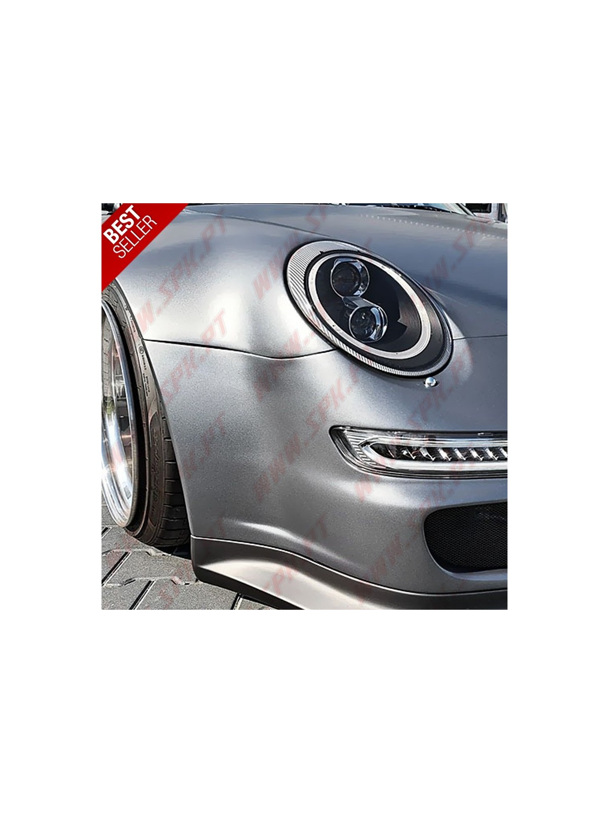 Faróis Xenon Tube Light Black - Porsche 911 997 (2004-2009) Faróis Xenon Tube Light Black - Porsche 911 997 (2004-2009)