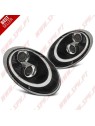 Faróis Xenon Tube Light Black - Porsche 911 997 (2004-2009) Faróis Xenon Tube Light Black - Porsche 911 997 (2004-2009)