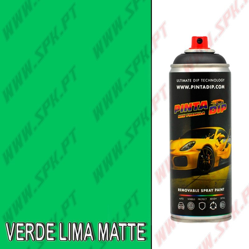 Spray 400ml Pinta Dip - Verde Lima Matte Spray 400ml Pinta Dip - Verde Lima Matte
