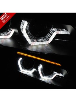 Faróis XENON Angel Eyes / Black - BMW Z4 E89 (2009-2013)