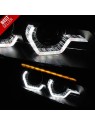 Faróis XENON Angel Eyes / Black - BMW Z4 E89 (2009-2013) Faróis XENON Angel Eyes / Black - BMW Z4 E89 (2009-2013)