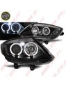 Faróis Angel Eyes / Black - BMW Z4 E85 / E86 (2002-2008) Faróis Angel Eyes / Black - BMW Z4 E85 / E86 (2002-2008)