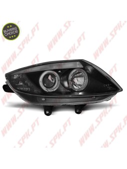 Faróis Angel Eyes / Black - BMW Z4 E85 / E86 (2002-2008)