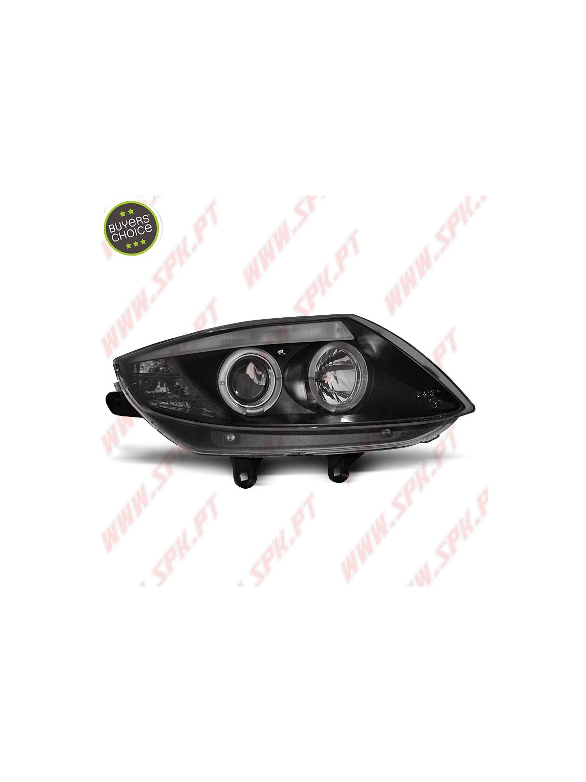 Faróis Angel Eyes / Black - BMW Z4 E85 / E86 (2002-2008) Faróis Angel Eyes / Black - BMW Z4 E85 / E86 (2002-2008)