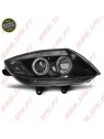 Faróis Angel Eyes / Black - BMW Z4 E85 / E86 (2002-2008) Faróis Angel Eyes / Black - BMW Z4 E85 / E86 (2002-2008)