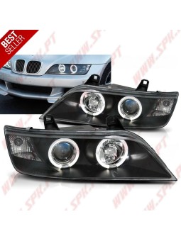 Faróis Angel Eyes / Black - BMW Z3 (1996-2002)