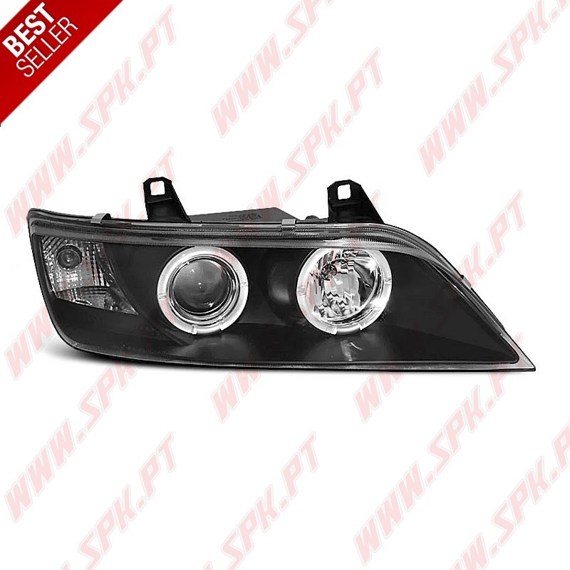 Faróis Angel Eyes / Black - BMW Z3 (1996-2002) Faróis Angel Eyes / Black - BMW Z3 (1996-2002)
