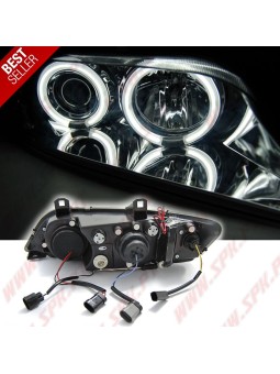 Faróis Angel Eyes CCFL / Chrome - BMW Z3 (1996-2002)