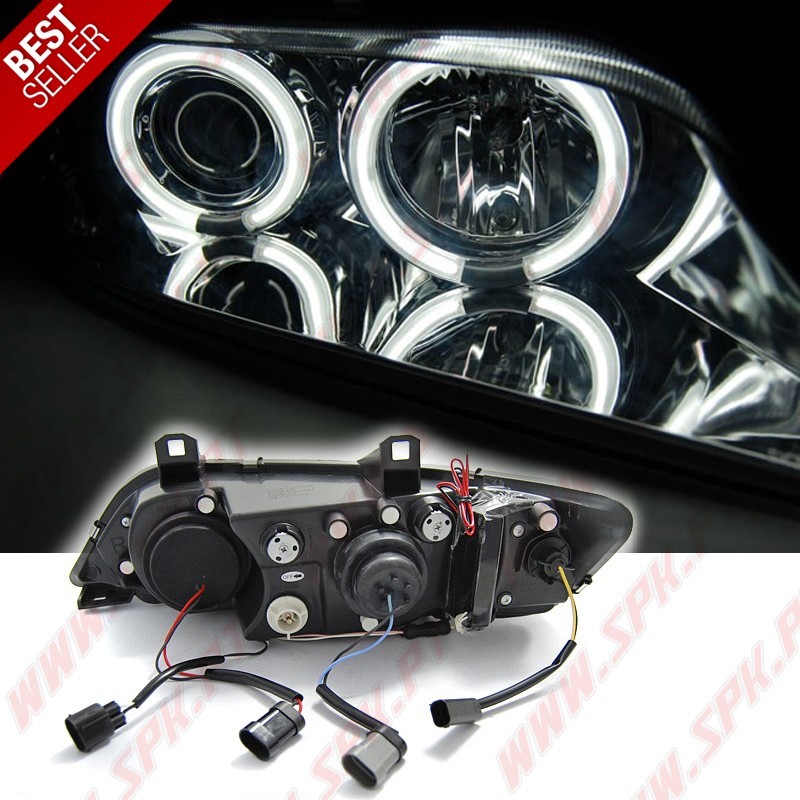 Faróis Angel Eyes CCFL / Chrome - BMW Z3 (1996-2002)