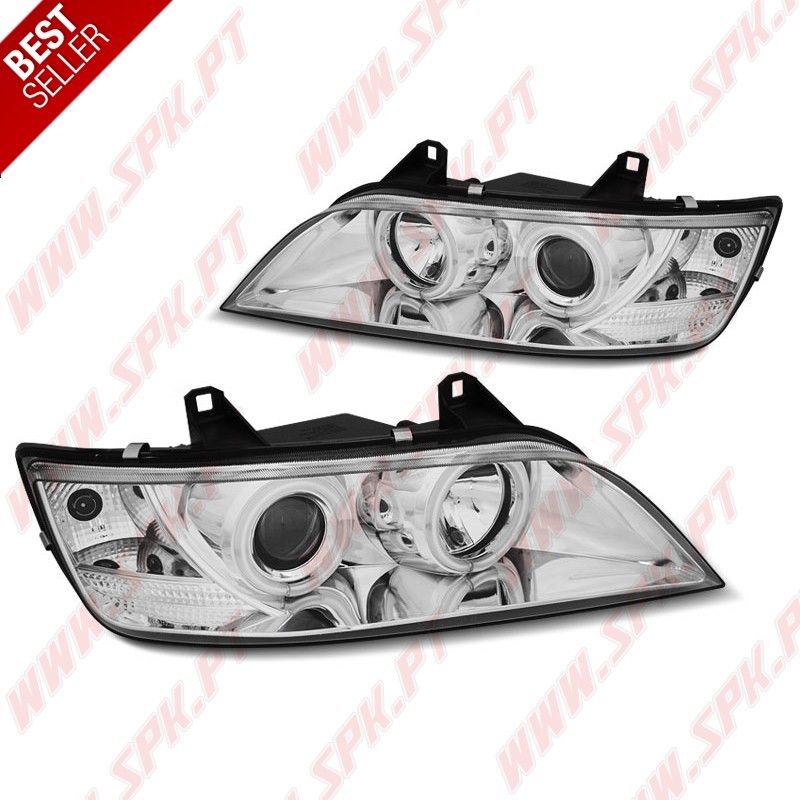 Faróis Angel Eyes CCFL / Chrome - BMW Z3 (1996-2002)