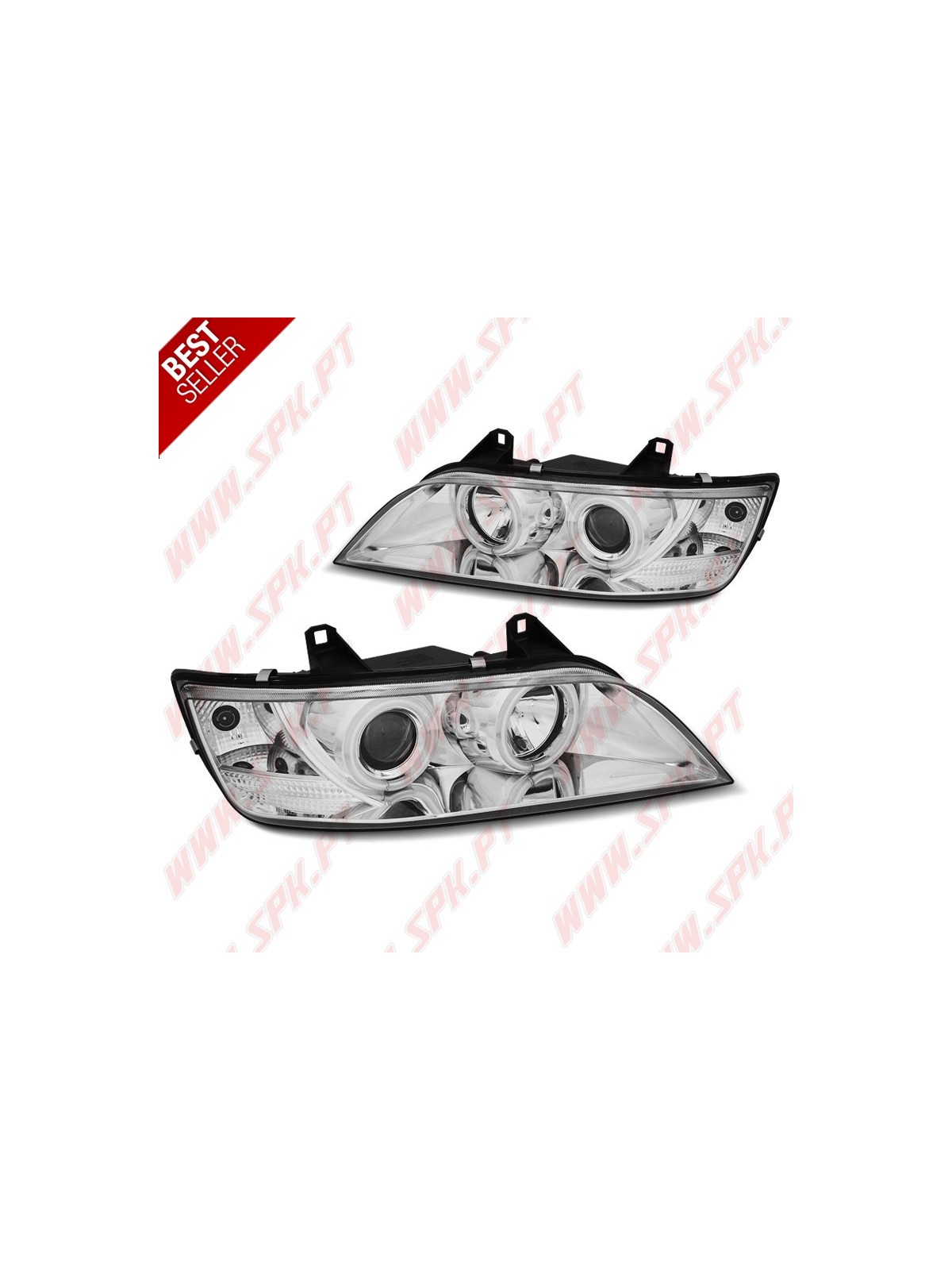 Faróis Angel Eyes CCFL / Chrome - BMW Z3 (1996-2002)