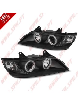 Faróis Angel Eyes CCFL / Black - BMW Z3 (1996-2002)