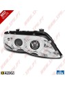 Faróis XENON Angel Eyes CCFL / Chrome - BMW X5 E53 (2003-2006)