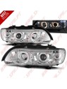 Faróis Angel Eyes / Chrome - BMW X5 E53 (1999-2003)