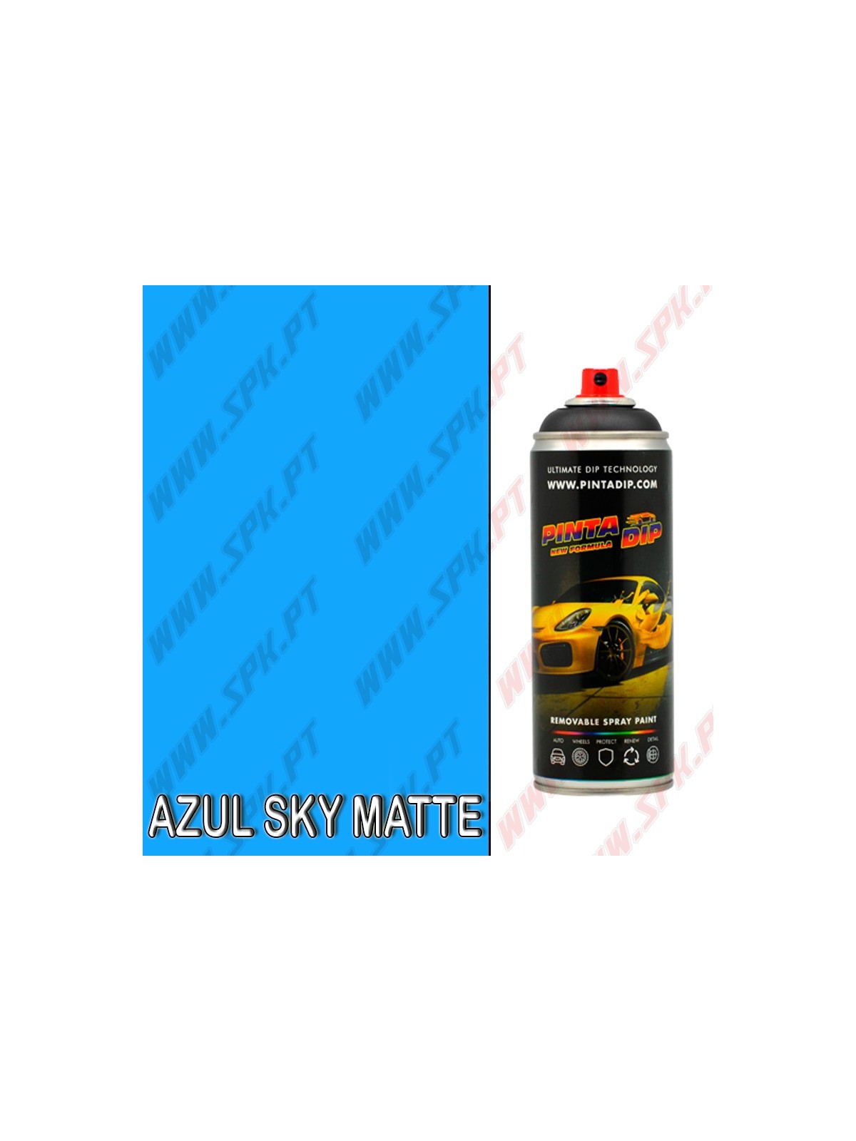 Spray 400ml Pinta Dip - Azul Sky Matte Spray 400ml Pinta Dip - Azul Sky Matte