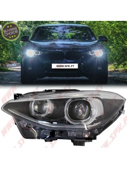 Faróis Angel Eyes DRL / Black - BMW F20 / F21 (2011-2014)