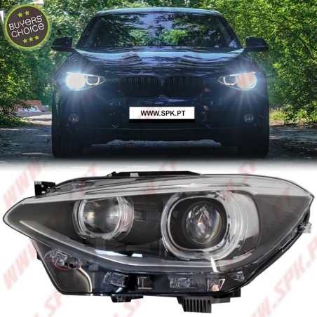 Faróis Angel Eyes DRL / Black - BMW F20 / F21 (2011-2014)