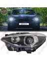 Faróis Angel Eyes DRL / Black - BMW F20 / F21 (2011-2014)