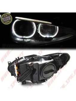 Faróis Angel Eyes DRL / Black - BMW F20 / F21 (2011-2014)
