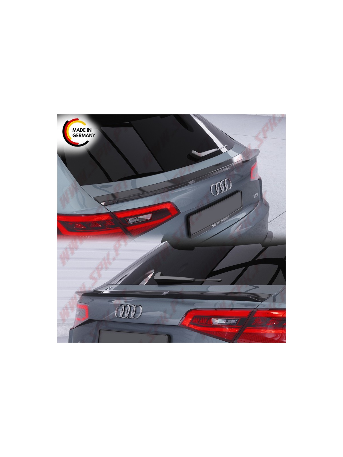 Aileron Traseiro Inferior - Audi A3 8V (2012-2020)