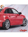 Extensão de Embaladeiras - Audi A3 8V Sedan (2012-2020)