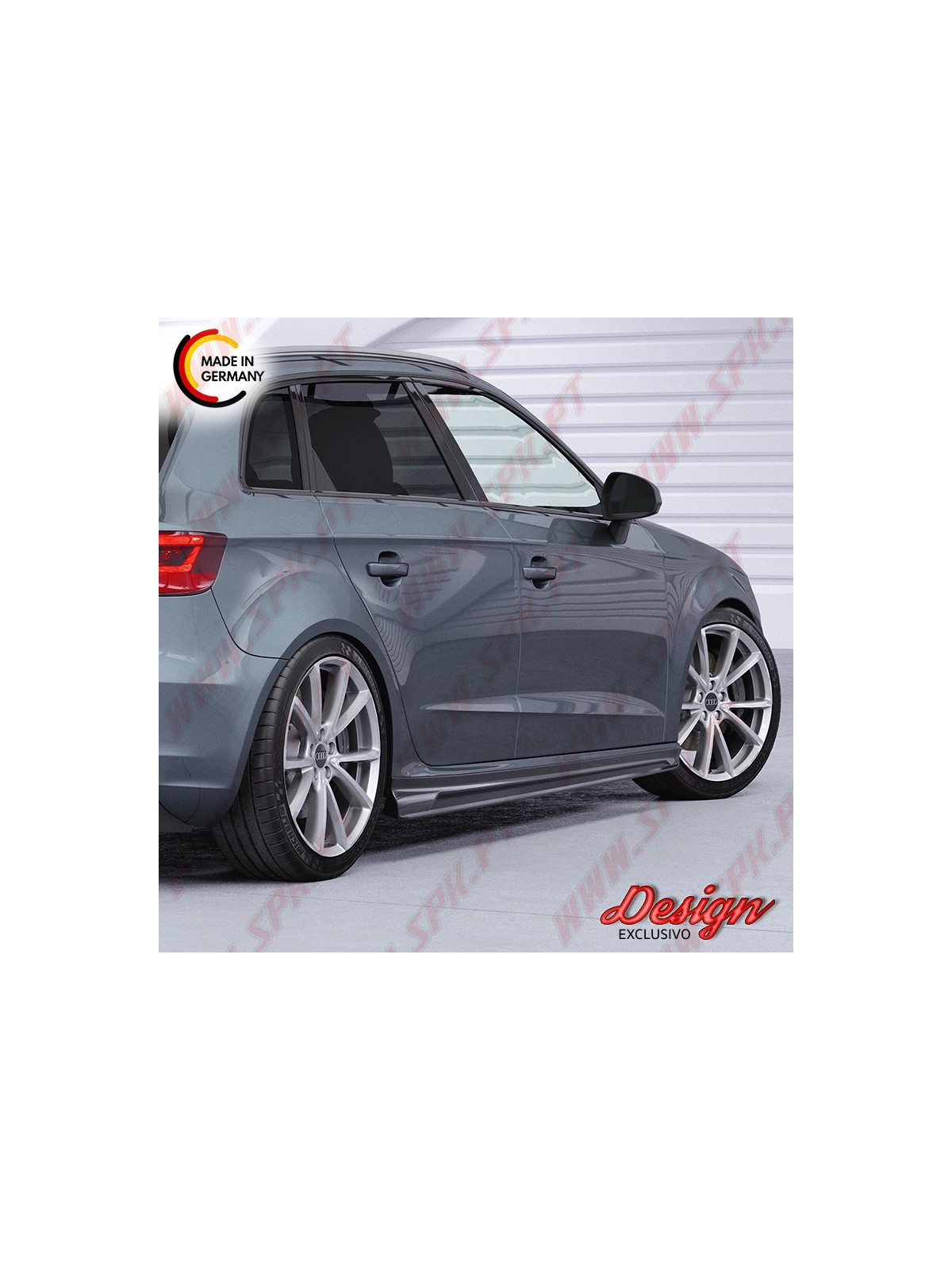 Extensão de Embaladeiras - Audi A3 8V Sportback (2012-2020)