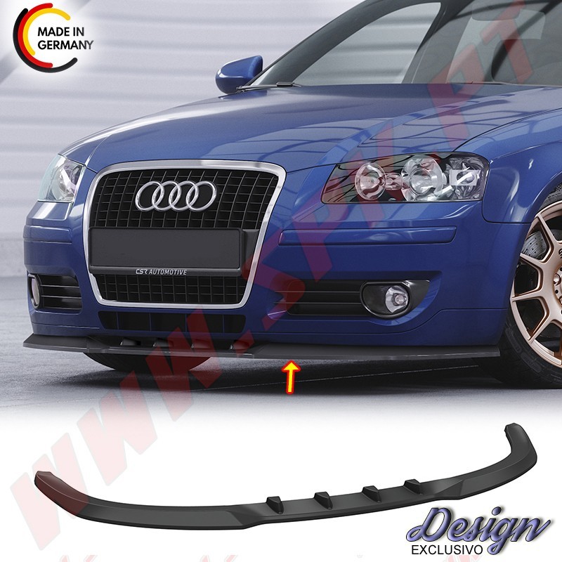 Lip Spoiler Frontal Audi A3 8P / 8PA (2008-2012) Lip Spoiler Frontal Audi A3 8P / 8PA (2008-2012)