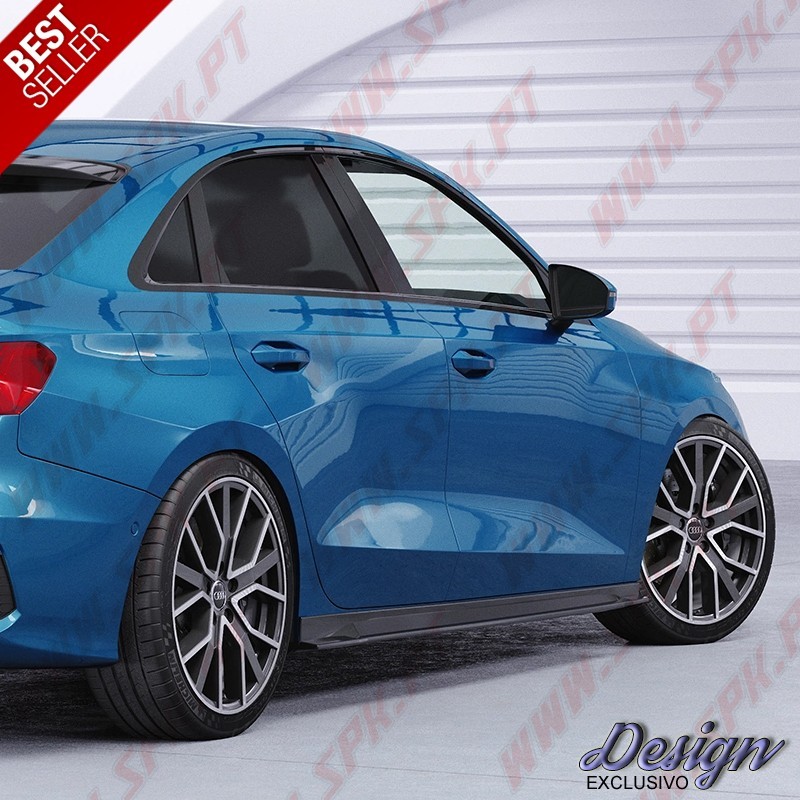 Extensão de Embaladeiras - Audi A3 8Y Sedan / Sportback (2020-) Extensão de Embaladeiras - Audi A3 8Y Sedan / Sportback (2020-)