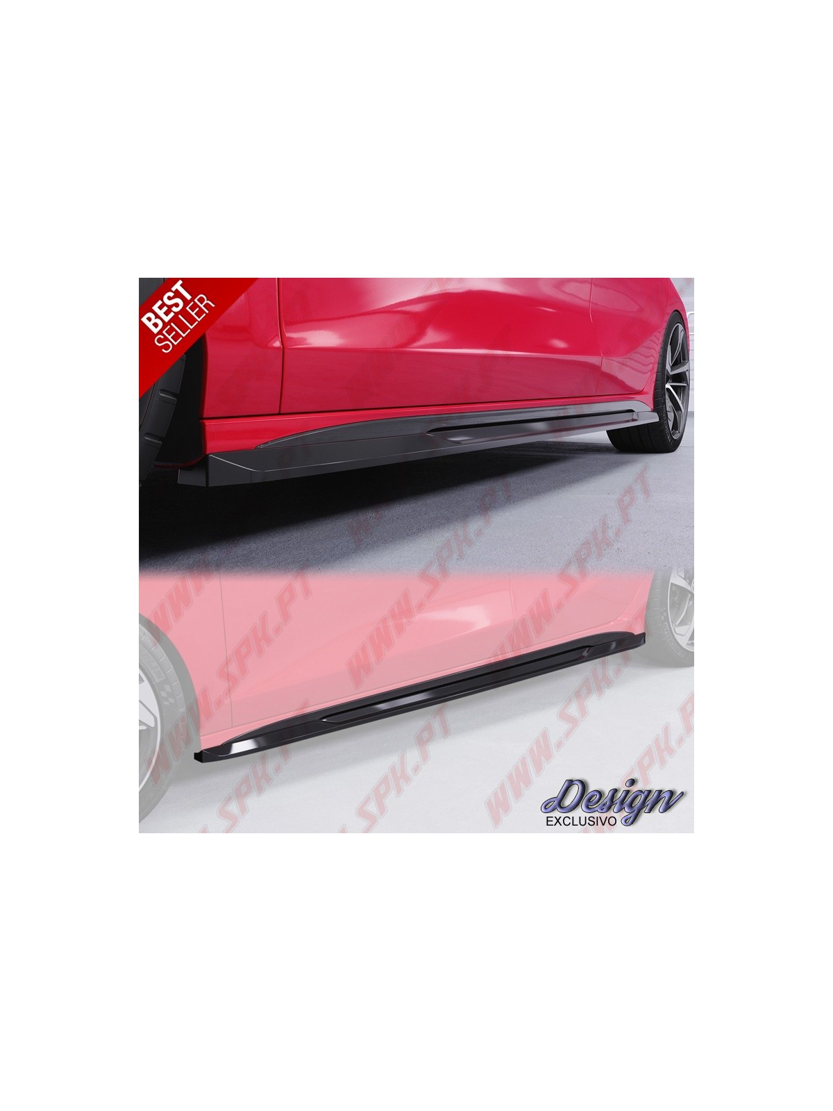 Extensão de Embaladeiras - Audi A3 8Y Sedan / Sportback - S3 - S-Line (2020-)