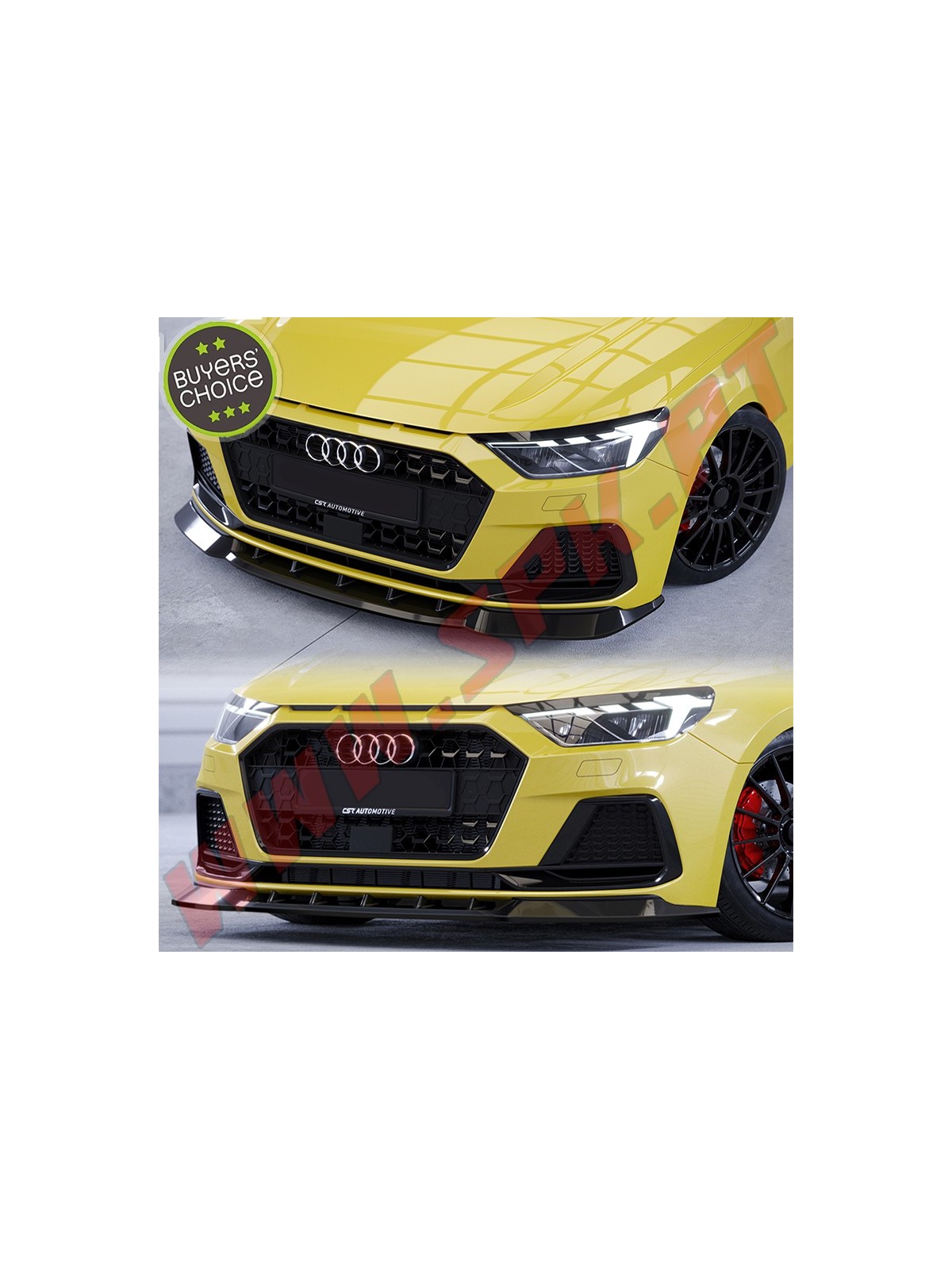 Lip Spoiler Frontal Audi A1 GB (2018-) Lip Spoiler Frontal Audi A1 GB (2018-)