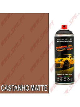 Spray 400ml Pinta Dip - Castanho Matte