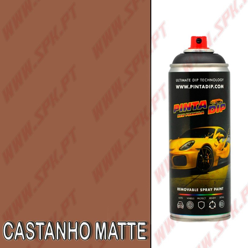 Spray 400ml Pinta Dip - Castanho Matte Spray 400ml Pinta Dip - Castanho Matte