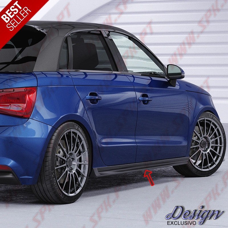 Extensão de Embaladeiras - Audi A1 8X (2010-2018) Extensão de Embaladeiras - Audi A1 8X (2010-2018)