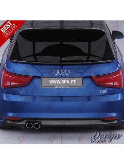 Aileron Traseiro Inferior - Audi A1 / S1 8X Sportback (2010-2018)