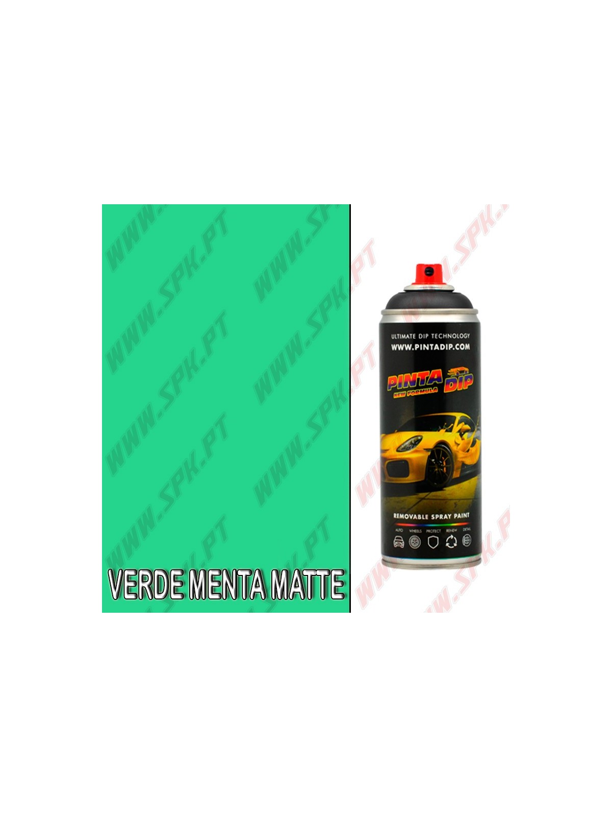 Spray 400ml Pinta Dip - Verde Menta Matte Spray 400ml Pinta Dip - Verde Menta Matte