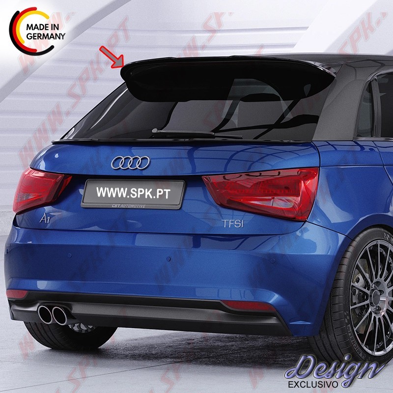 Aileron Traseiro - Audi A1 8X Sportback Facelift (2015-2018)