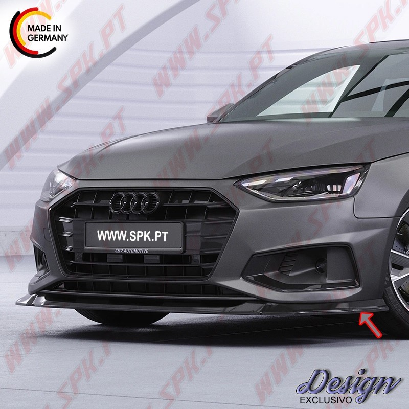 Lip Spoiler Frontal Audi A4 B9 Facelift (2019-)