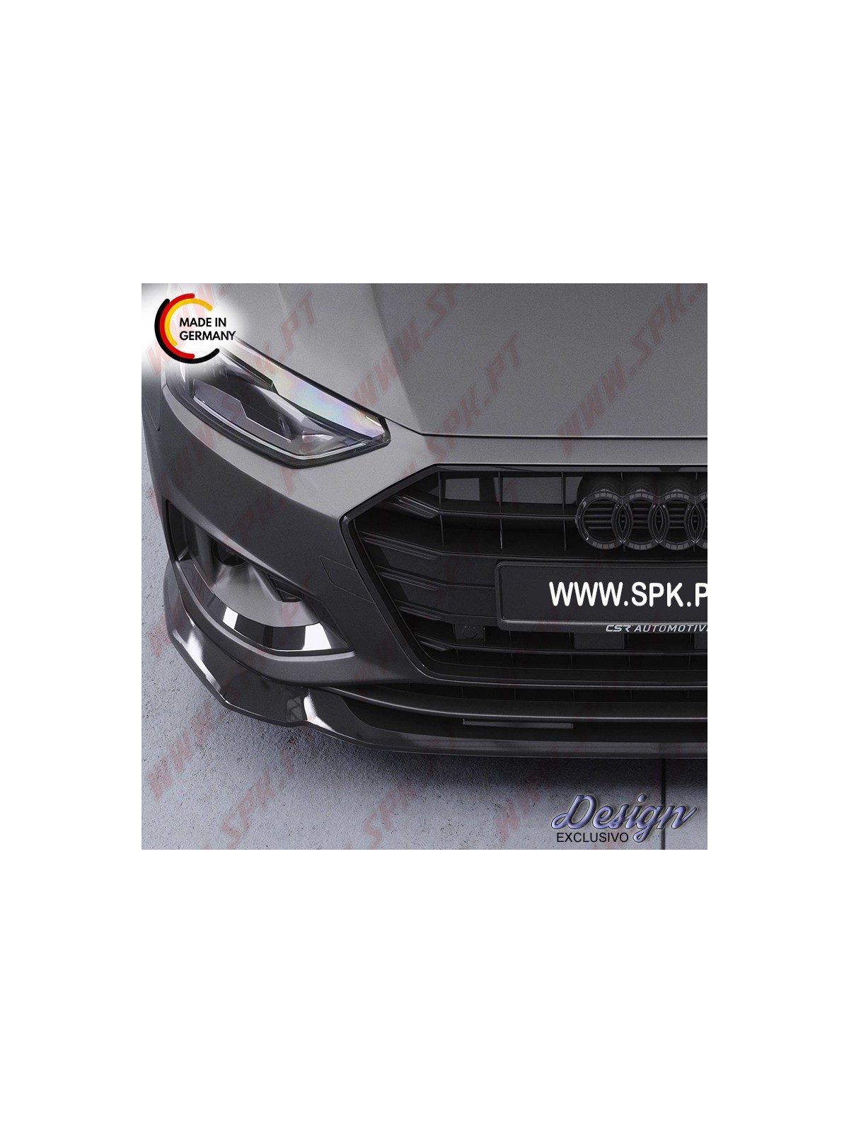 Lip Spoiler Frontal Audi A4 B9 Facelift (2019-)