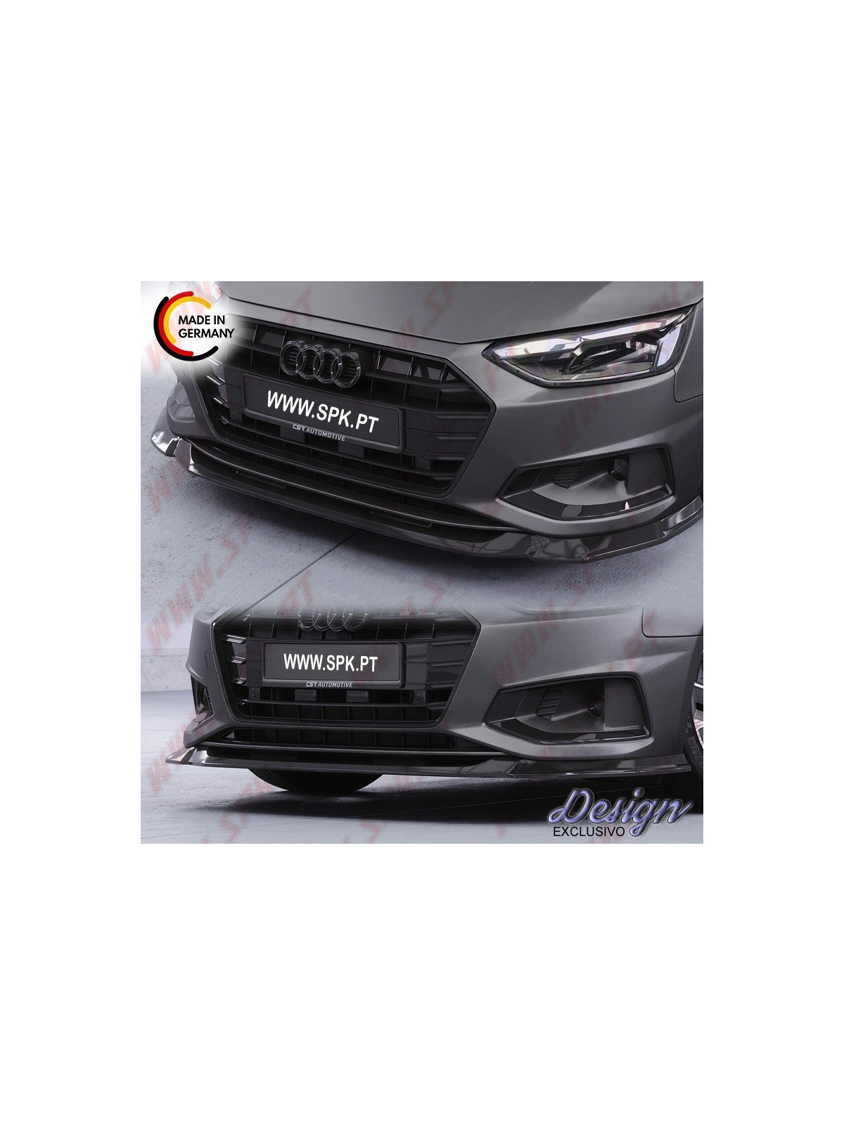 Lip Spoiler Frontal Audi A4 B9 Facelift (2019-)