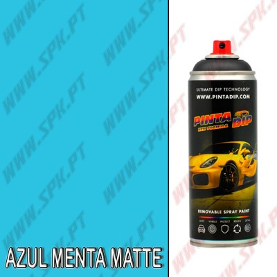 Spray 400ml Pinta Dip - Azul Menta Matte