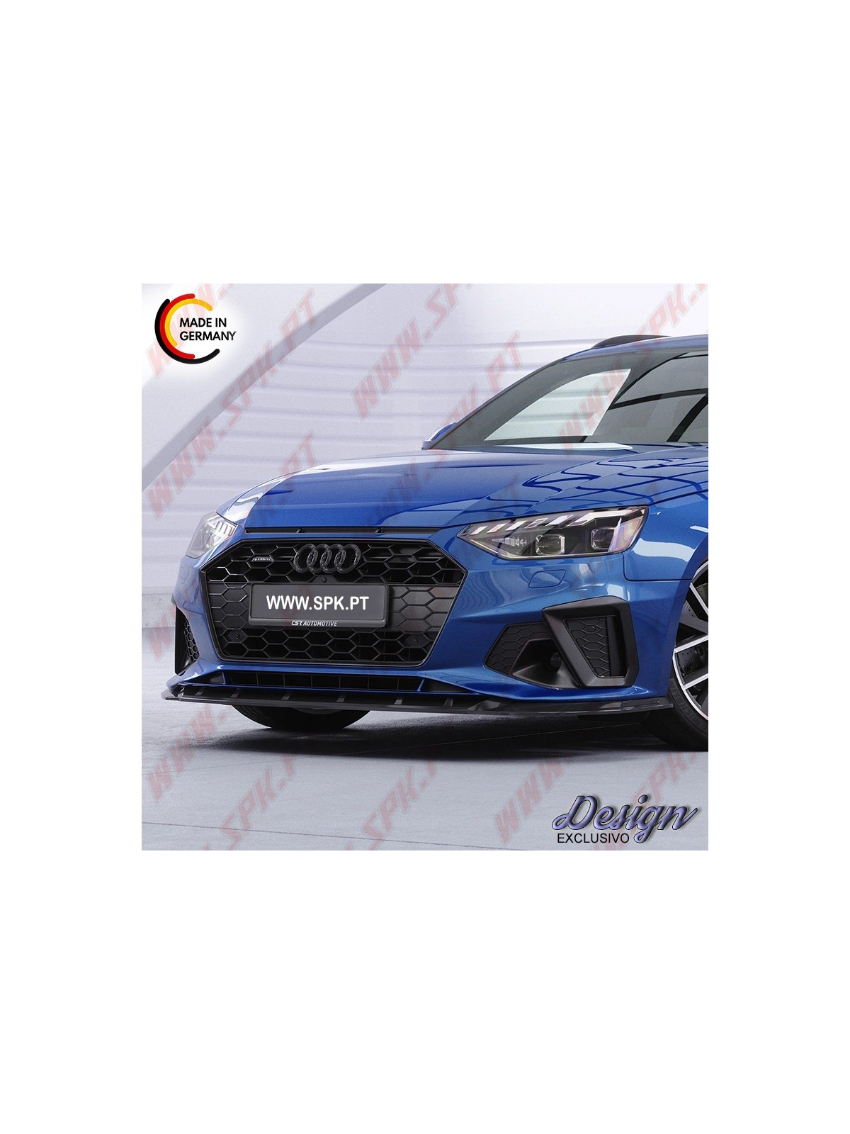 Lip Spoiler Frontal Audi A4 B9 S-Line / S4 B9 (2019-) Lip Spoiler Frontal Audi A4 B9 S-Line / S4 B9 (2019-)