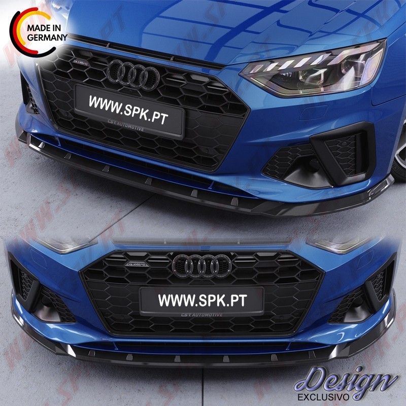 Lip Spoiler Frontal Audi A4 B9 S-Line / S4 B9 (2019-) Lip Spoiler Frontal Audi A4 B9 S-Line / S4 B9 (2019-)