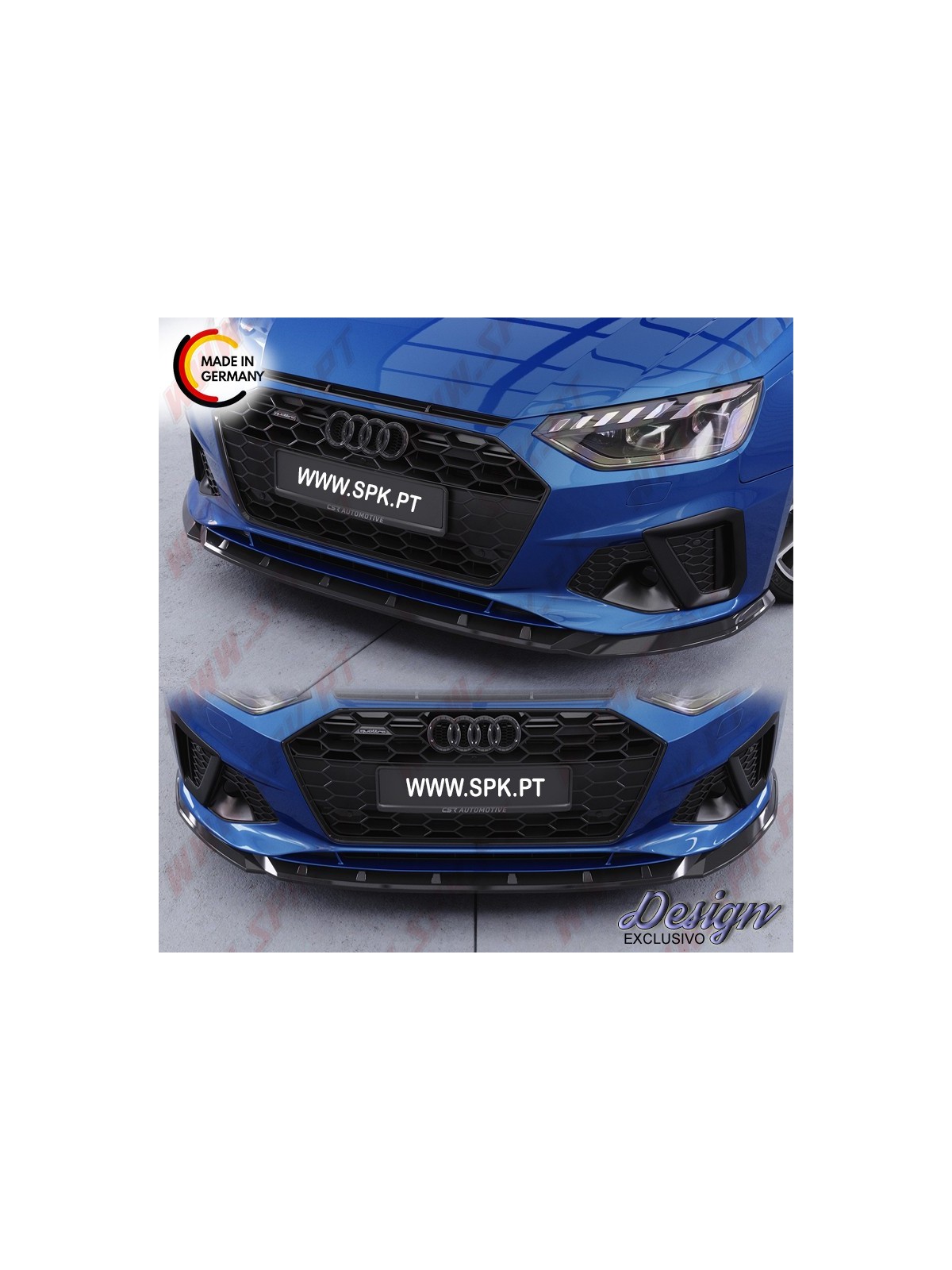 Lip Spoiler Frontal Audi A4 B9 S-Line / S4 B9 (2019-) Lip Spoiler Frontal Audi A4 B9 S-Line / S4 B9 (2019-)