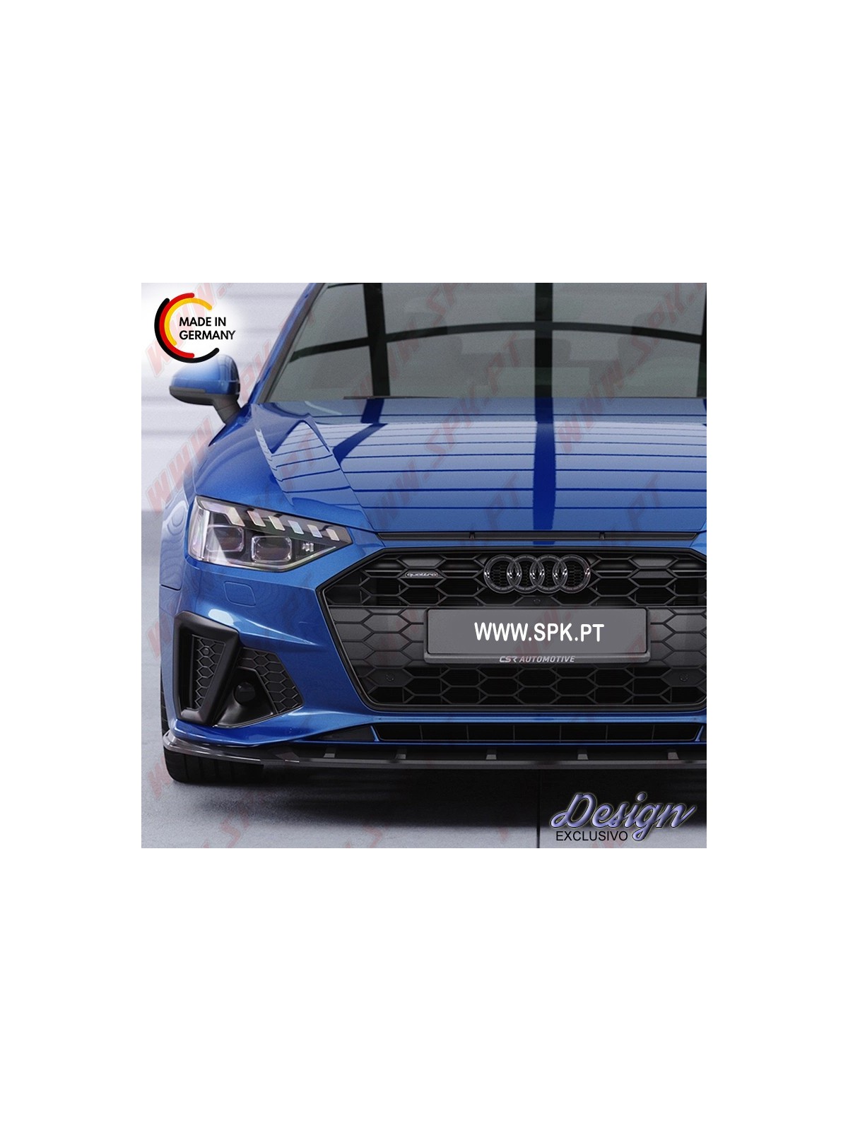 Lip Spoiler Frontal Audi A4 B9 S-Line / S4 B9 (2019-) Lip Spoiler Frontal Audi A4 B9 S-Line / S4 B9 (2019-)