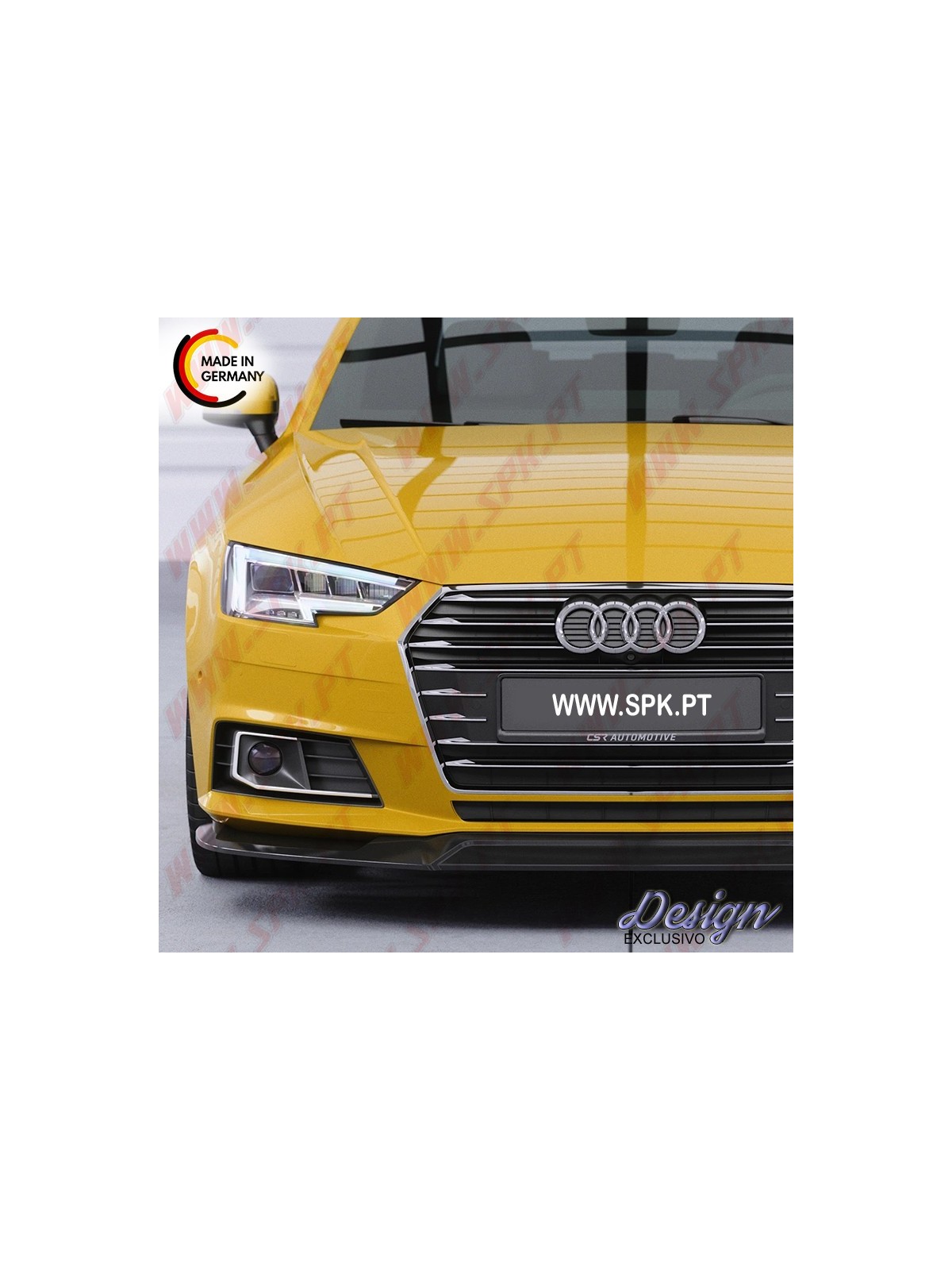 Lip Spoiler Frontal Audi A4 B9 (2015-2019)