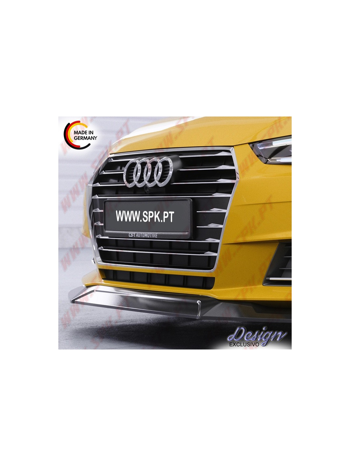 Lip Spoiler Frontal Audi A4 B9 (2015-2019)