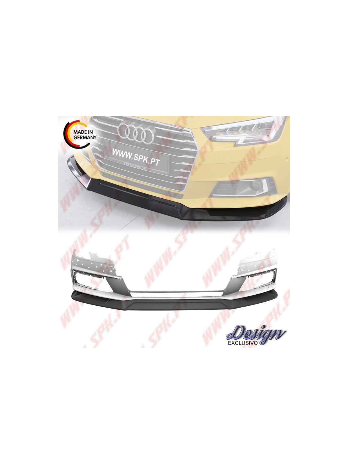 Lip Spoiler Frontal Audi A4 B9 (2015-2019)