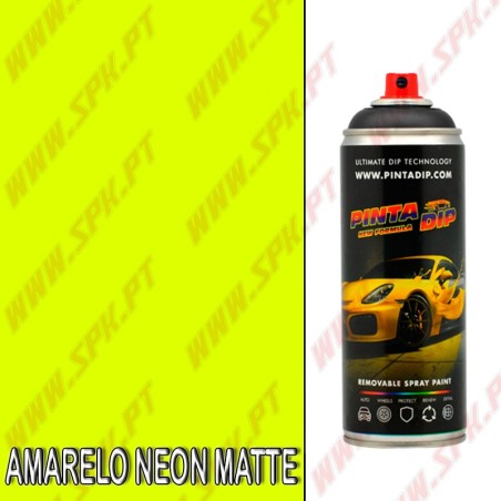 Spray 400ml Pinta Dip - Amarelo Neon Matte
