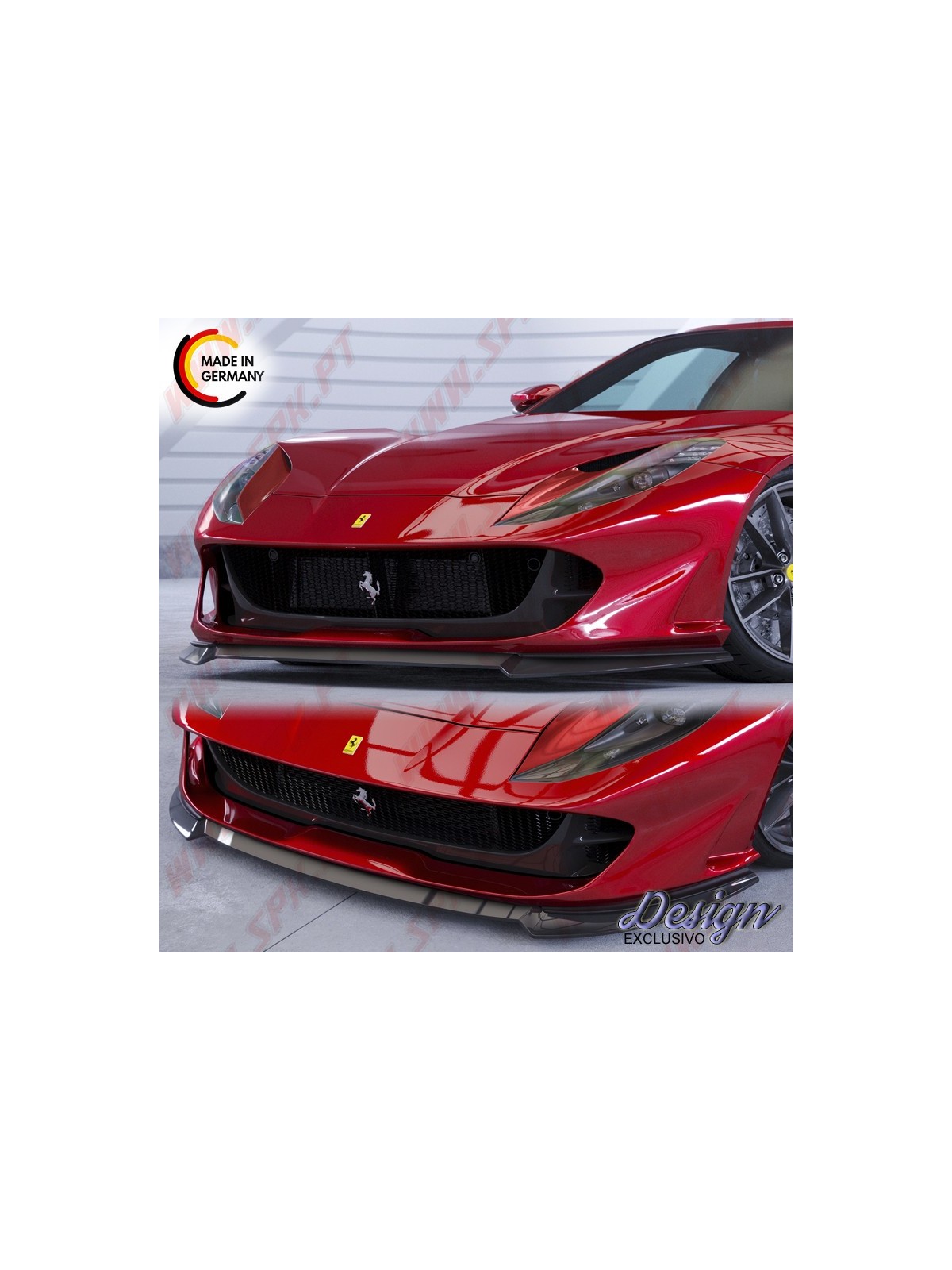 Lip Spoiler Frontal - Ferrari 812 Superfast / GTS (2017-) Lip Spoiler Frontal - Ferrari 812 Superfast / GTS (2017-)