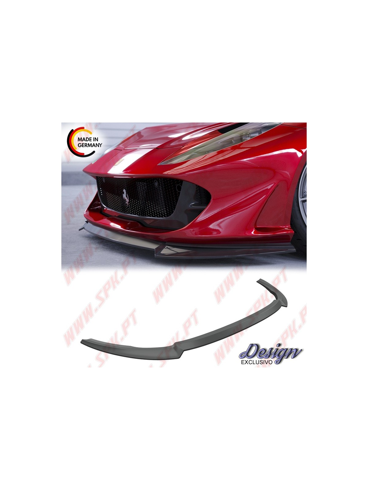 Lip Spoiler Frontal - Ferrari 812 Superfast / GTS (2017-) Lip Spoiler Frontal - Ferrari 812 Superfast / GTS (2017-)